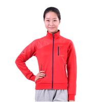 李宁女式休闲简约舒适拉链开衫夹克