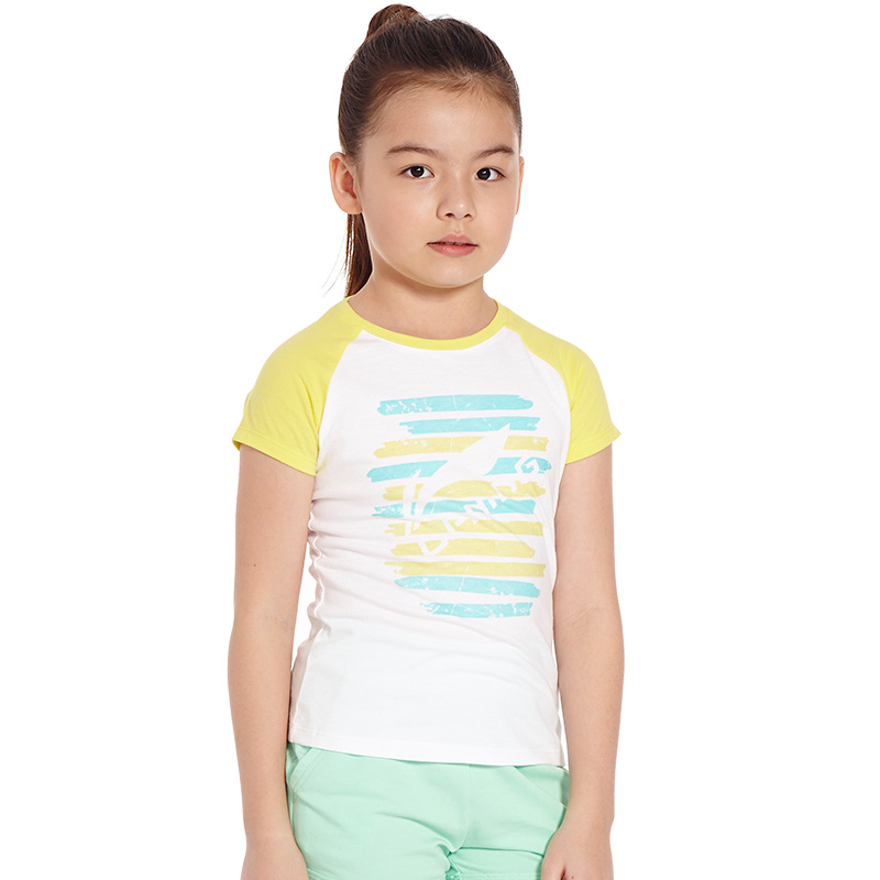 李宁女童棉短袖