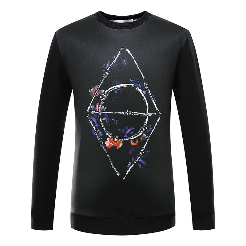 Artsdon/阿仕顿男士秋季新品长袖T恤青年百搭印花简约外套打底衫