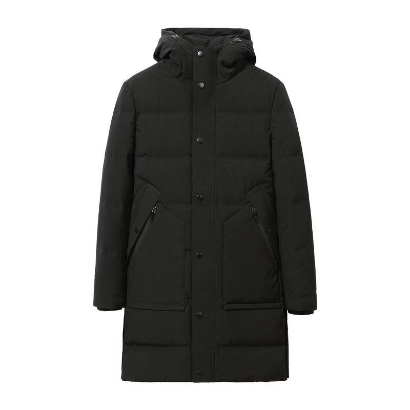 Artsdon/阿仕顿专柜同款加厚连帽中长款羽绒服2018冬季新品外套男