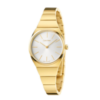 卡文克莱ck手表石英女表 K6C23546 金色