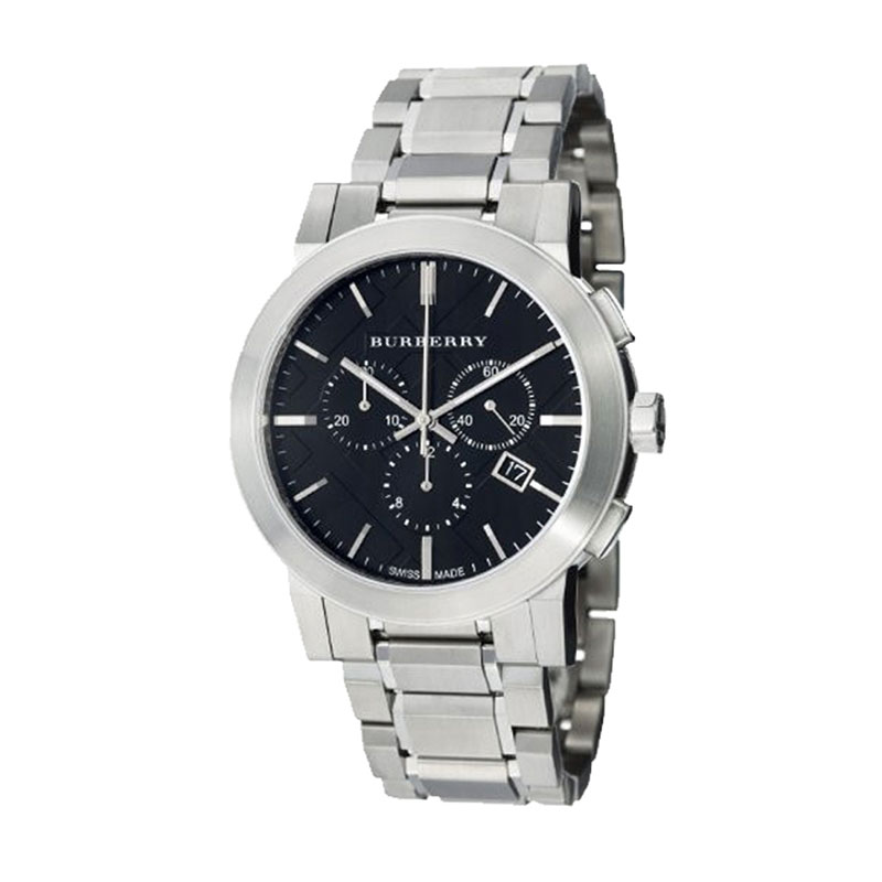 巴宝莉（Burberry） 经典英伦休闲时尚男士手表 BU9351 银色