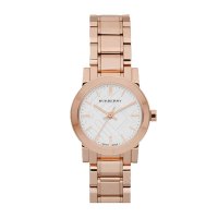 巴宝莉（Burberry） 经典英伦休闲时尚女士手表 BU9204 玫瑰金色