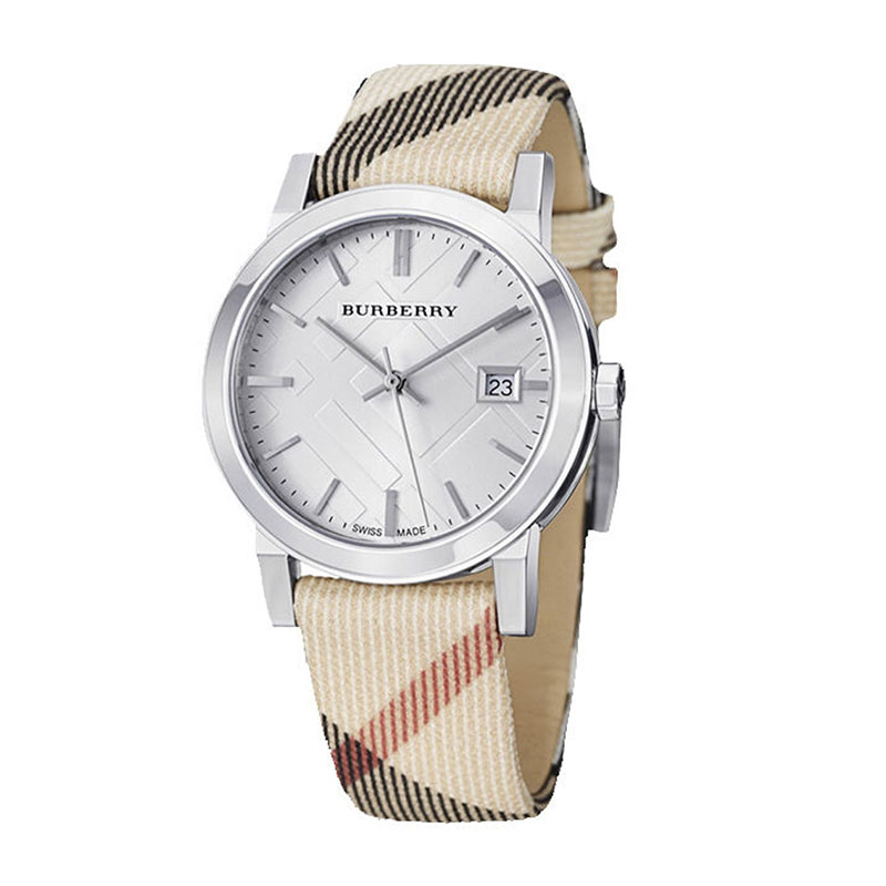巴宝莉（Burberry） 经典英伦休闲时尚女士手表 BU9113女款 米黄色