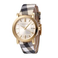 巴宝莉（Burberry）经典英伦休闲时尚男表BU1398 杏色