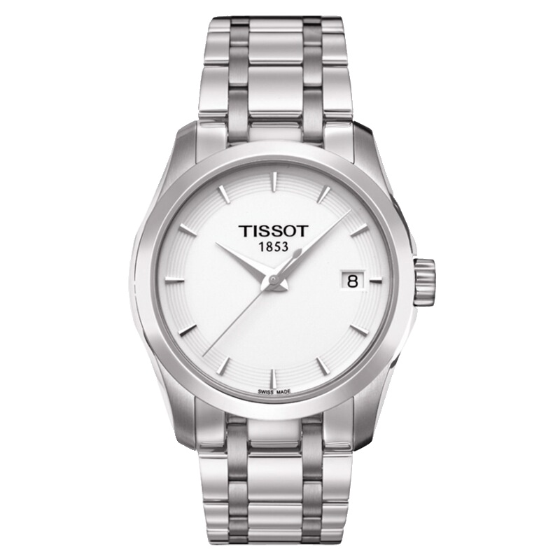 天梭(TISSOT)手表石英女表 T035.210.11.011.00 银色