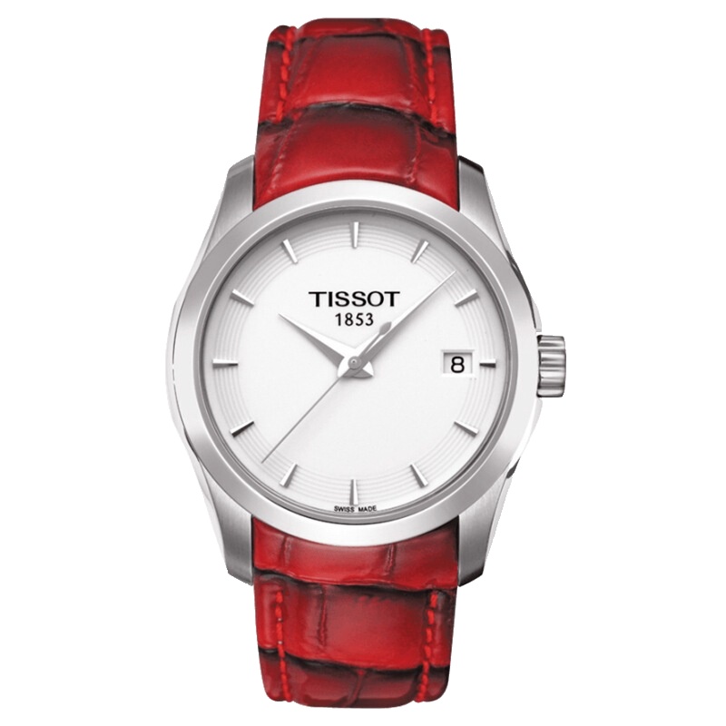 天梭Tissot-库图系列石英女表 T035.210.16.011.01