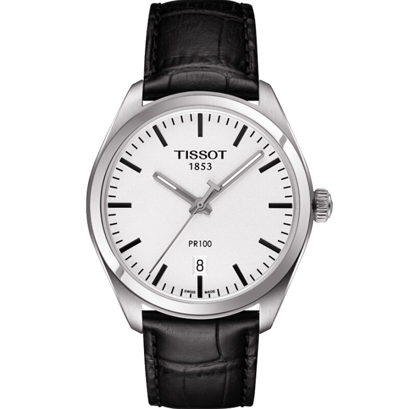 天梭(TISSOT)瑞士手表 PR100系列 男士石英表