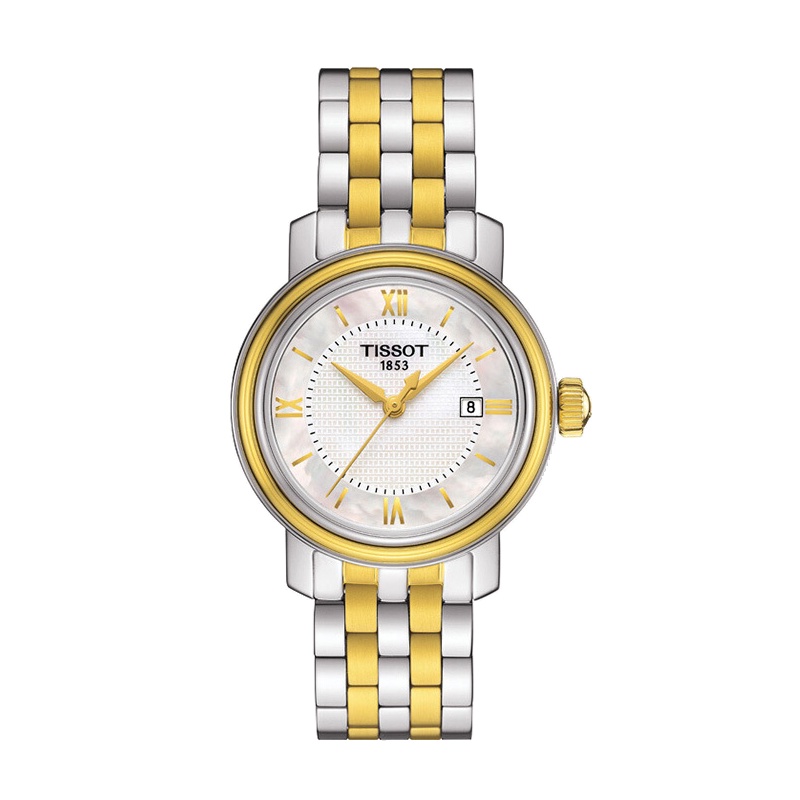 天梭(TISSOT)手表 港湾系列石英时尚休闲女表