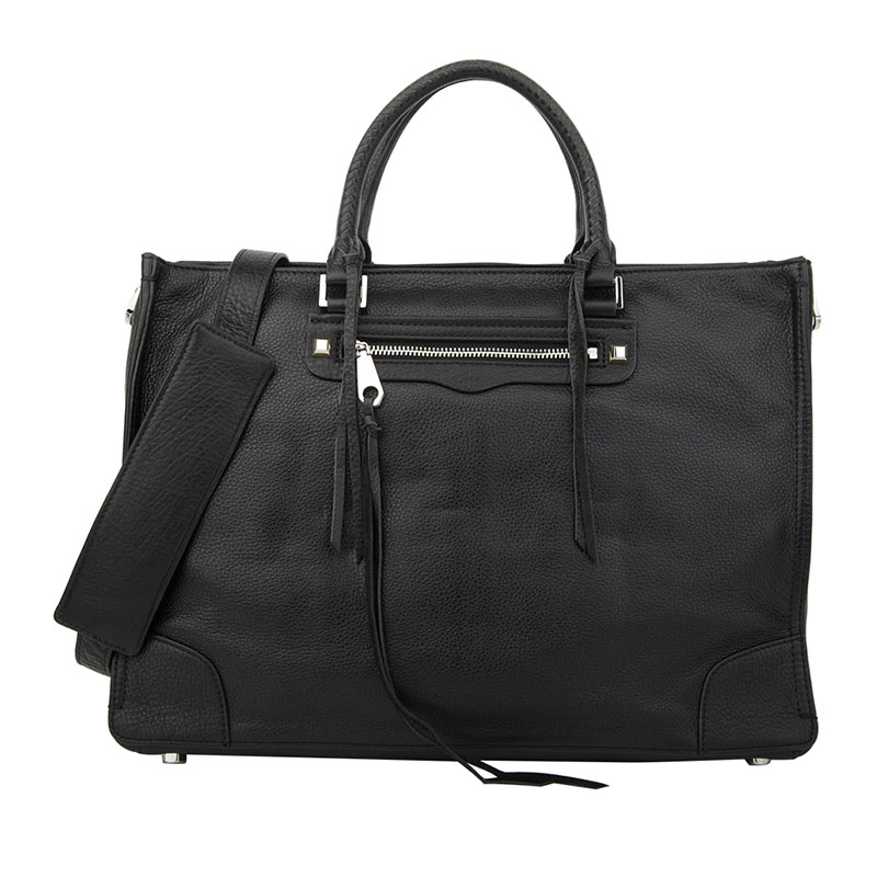 REBECCA MINKOFF瑞贝卡·明可弗 荔枝纹流苏女士手提斜挎包 HF16EPBS32