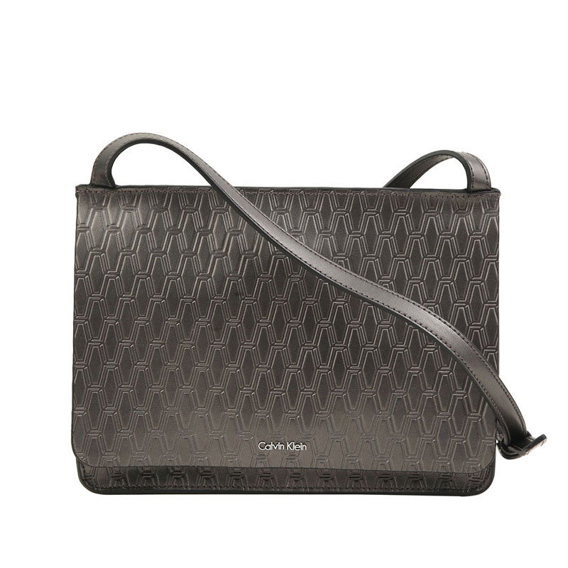 CALVIN KLEIN 纯色几何女士斜挎包 K6IK600407