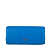 FURLA BABYLON纯色翻盖牛皮女士长款钱包 PN84B30