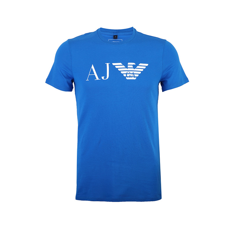 Armani Jeans LOGO印花纯棉男士短袖T恤 8N6T996JPFZ1589