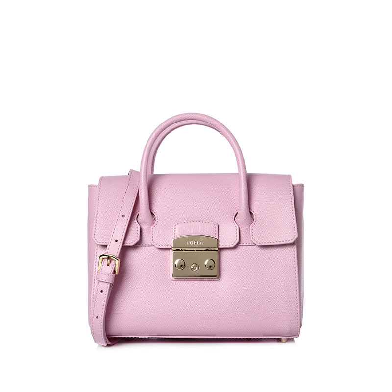 FURLA芙拉 METROPOLIS滑面牛皮女士手提斜挎包 BGX6AREGLICINEDF