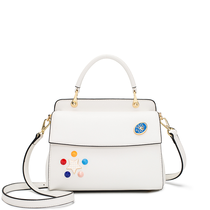 doodoo女包包2017新款时尚凯莉包百搭单肩斜跨包女士大容量手提包