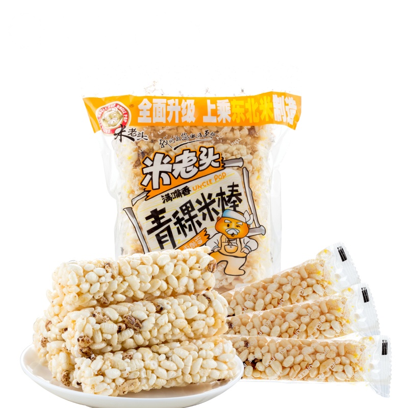 米老头 青稞米棒（芝麻味）150g/袋