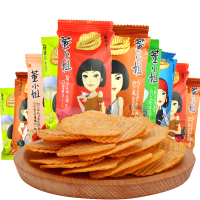 小王子董小姐焙烤薯片10包组合 非油炸 网红休闲膨化零食礼包