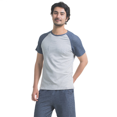 顶瓜瓜睡衣男夏春夏棉质短袖短裤男士家居服套装宽松大码休闲