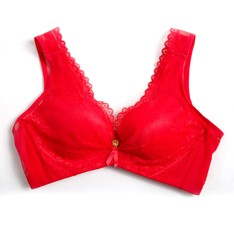 顶瓜瓜无钢圈性感少女士内衣收副乳调整型胸罩无痕薄款聚拢文胸