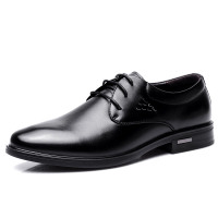 3515强人男鞋英伦商务休闲皮鞋简约系带正装鞋透气男士皮鞋DA12601-1