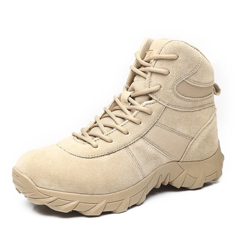 3515强人 男靴透气耐磨战术沙漠靴系带款户外作战 靴 JA8-E001