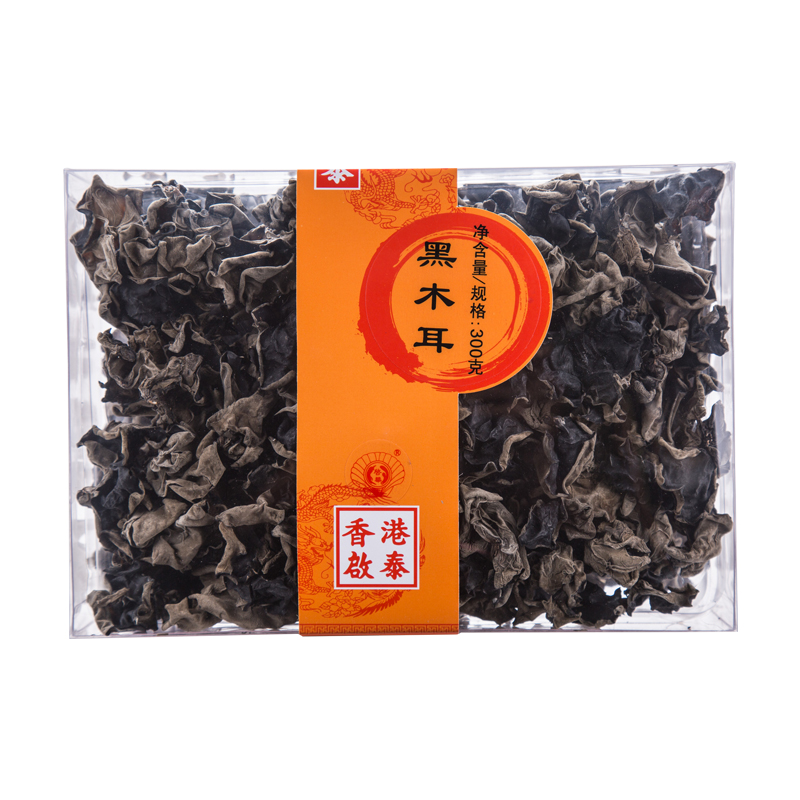 【苏宁超市】香港启泰 盒装黑木耳(云耳)300g