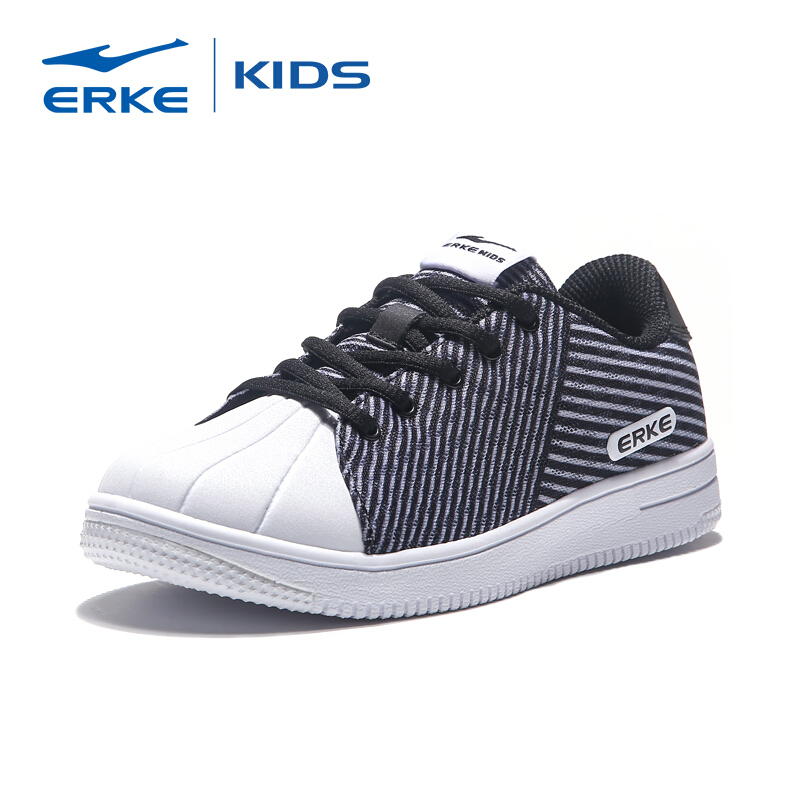 鸿星尔克（ERKE）童鞋男童夏季网面透气运动慢跑鞋儿童休闲鞋子63118201008