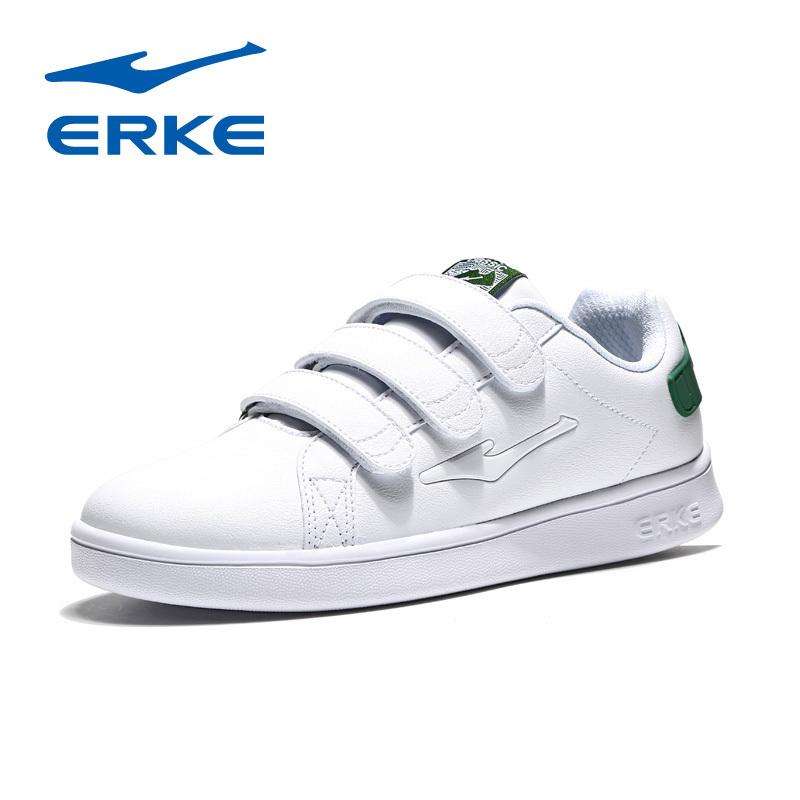 鸿星尔克（ERKE）2018新品女士时尚简滑板鞋运动鞋52118301105