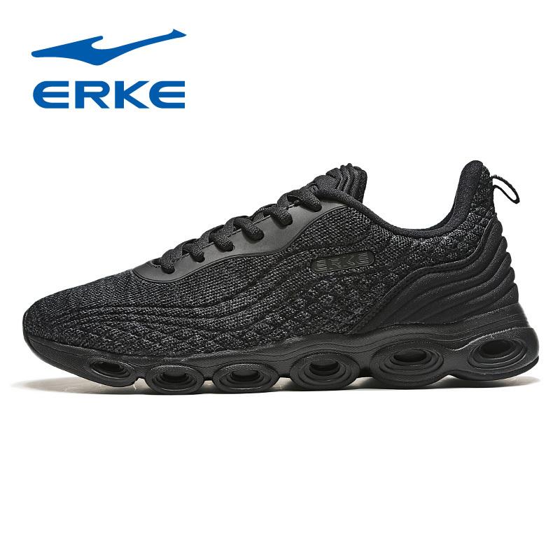 鸿星尔克（ERKE）2018新款男士时尚舒适弹力型跑步鞋运动鞋51118303156