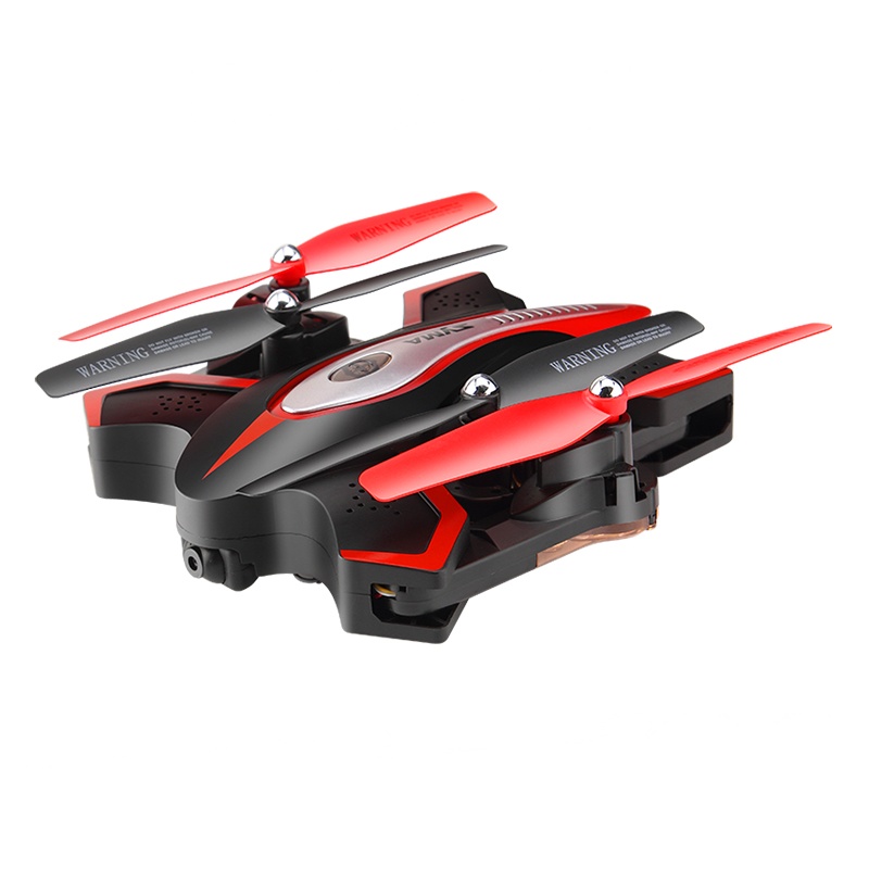 SYMA司马航模X56W黑色遥控飞机 大型无人机折叠航拍器四轴飞行器可充电 男孩玩具