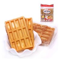 华美 华夫软饼原味袋装西式软糕点华夫饼办公室早餐下午茶零食糕点 325g