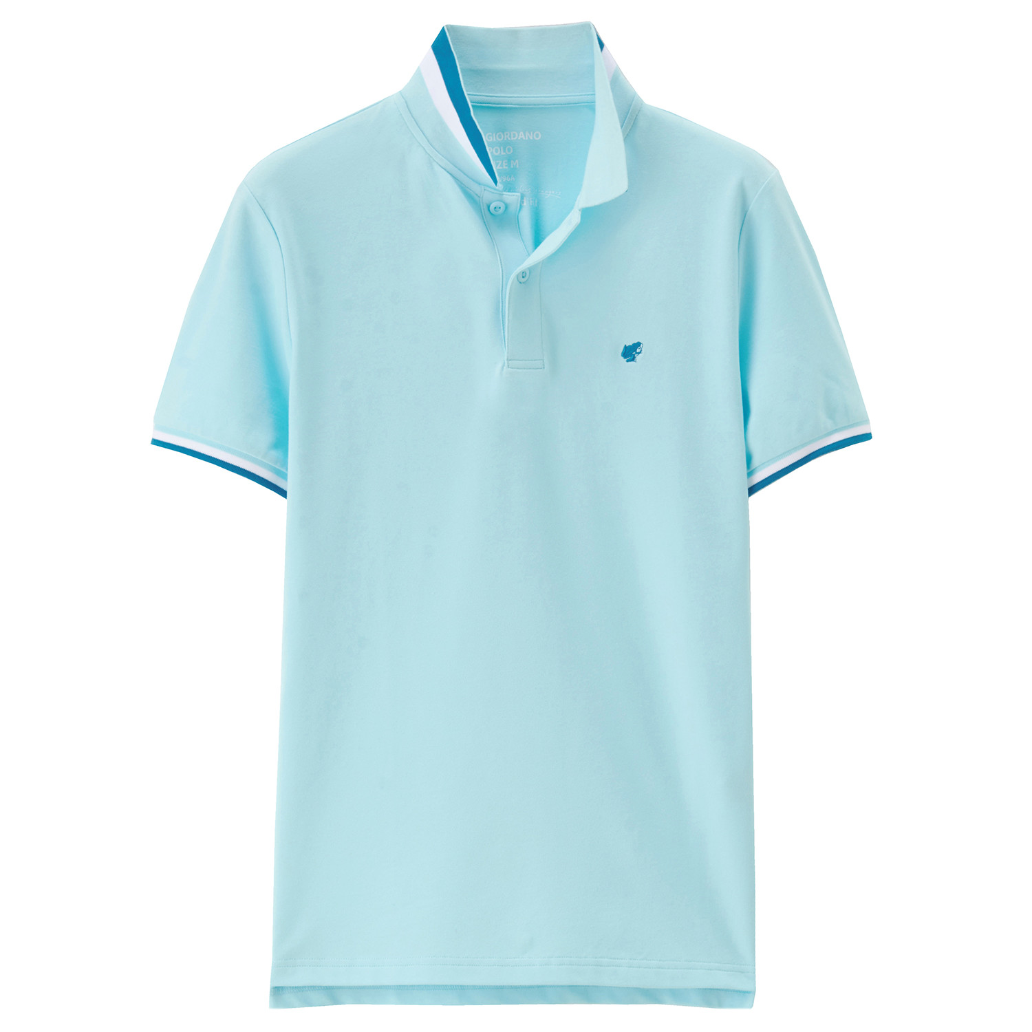 佐丹奴Polo 男装夏装青蛙绣章弹力珠地布修身短袖POLO衫 90018700