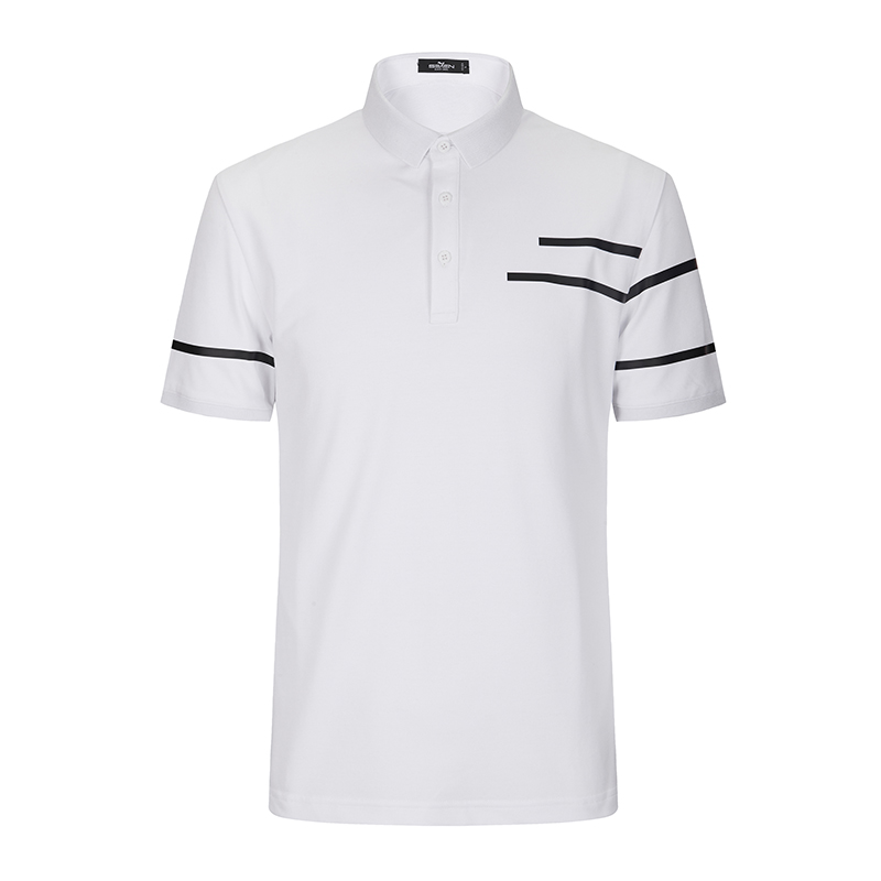 柒牌SEVEN男装短袖T恤衫商务时尚休闲POLO衫透气舒适百搭