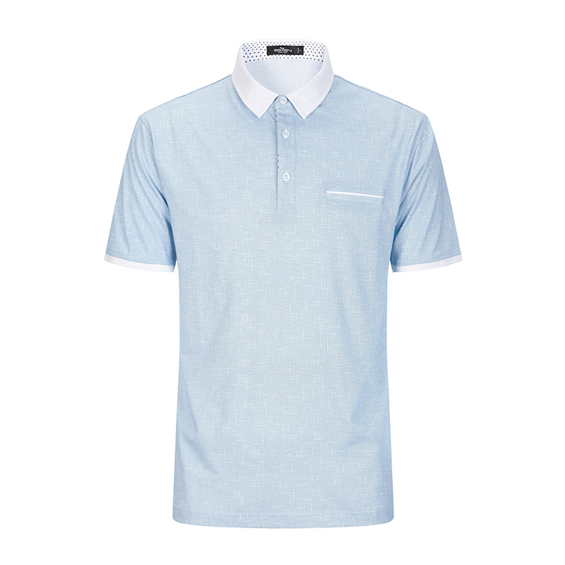 柒牌SEVEN男装短袖T恤夏季青年潮流修身商务休闲翻领Polo衫