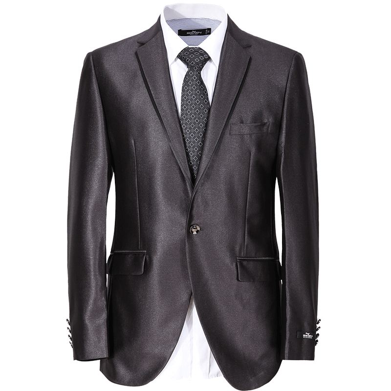 柒牌SEVEN一粒单排扣男装西服套装正品男士商务时尚套西703C1225