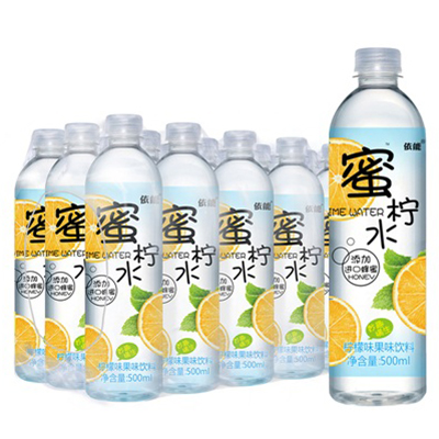 依能 柠檬味 果味饮料 蜂蜜柠檬水500ml*15瓶 送女朋友的好礼物 整件装