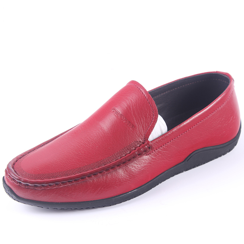 老爷车男鞋正品2017春季新款商务真皮软底软面时尚休闲鞋皮鞋901