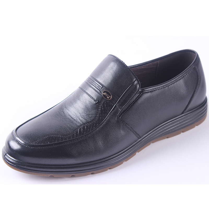 老爷车男鞋正品2017春季真皮牛筋底软底软面休闲男皮鞋188072