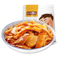 盐津铺子 香辣杏鲍菇 200g装下饭菜即食杏鲍菇香辣零食