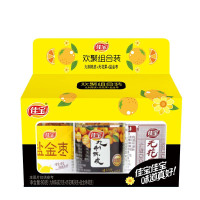 佳宝欢聚组合装 无花果+陈皮+盐金枣 90g/盒 广东潮汕特产 佳宝出品