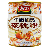 【苏宁超市】智力牛奶加钙核桃粉404g/罐 营养早餐食品代餐粉