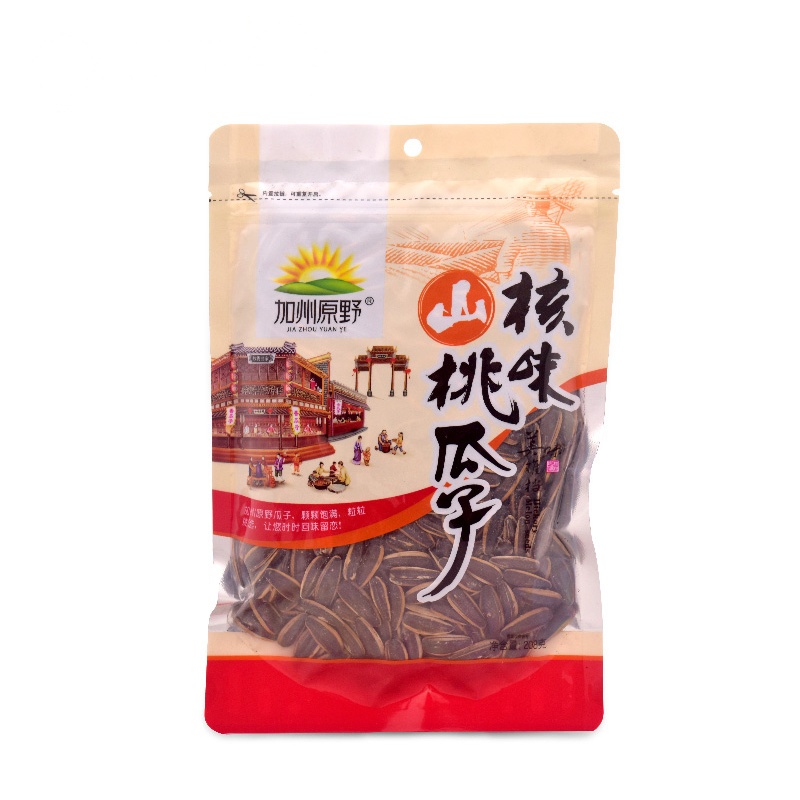 加州原野 山核桃味瓜子208g/袋 休闲零食炒货大颗粒葵花籽特产