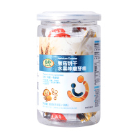 贝兜 猴菇饼干水果味磨牙棒80g/罐