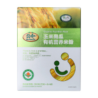 贝兜 玉米南瓜有机营养米粉200g/盒