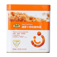 贝兜 胡萝卜舒化猪肉绒罐装100g/罐