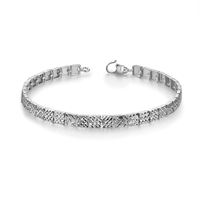 雅宝福铂金手链pt950白金爱集合手链送女友礼物