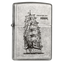zippo之宝ZP-121FB一帆风顺 防风打火机正品原装