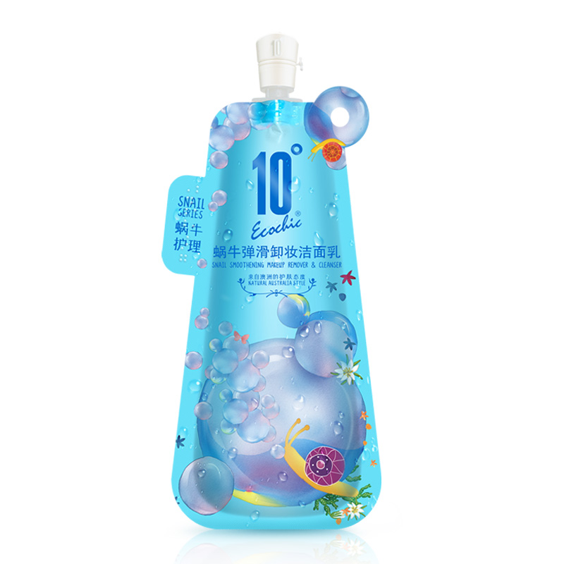 10度 蜗牛弹滑卸妆洁面乳 100ml