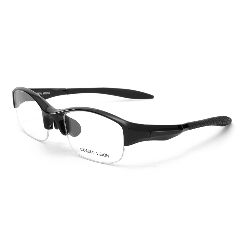 COASTAL VISION镜宴 时尚运动百搭材光学镜 CVO3319 男女通用款方框