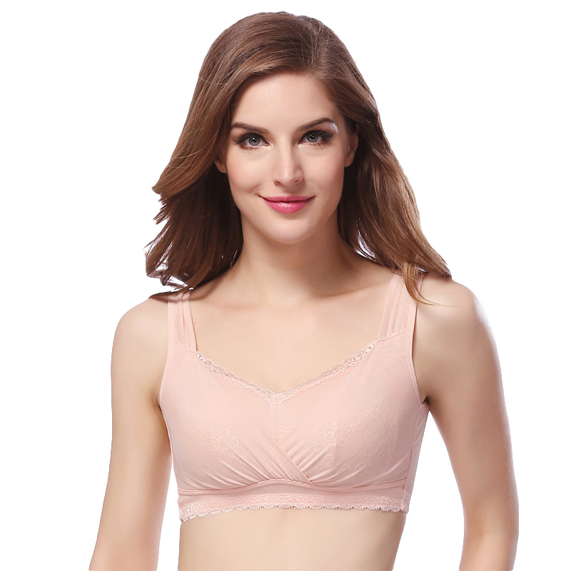 meisee/美思聚拢调整型文胸正品性感防滑内衣女睡眠胸罩JL0489